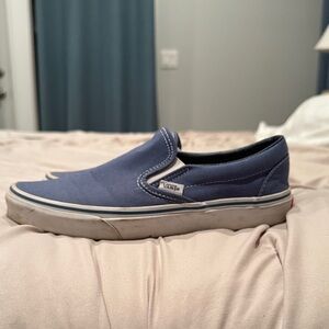 Vans Classic Blue Slip-On Sneakers
